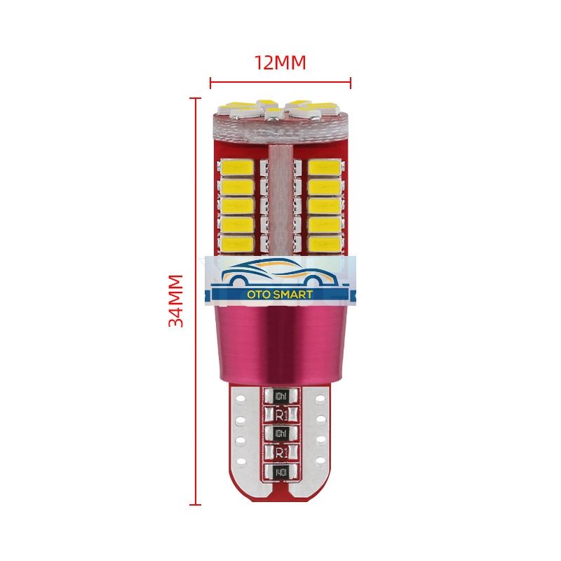 Lampu LED Mobil Motor T10 Sen Senja Tancap Extreme Bright LED  57 SMD 4041 Canbus