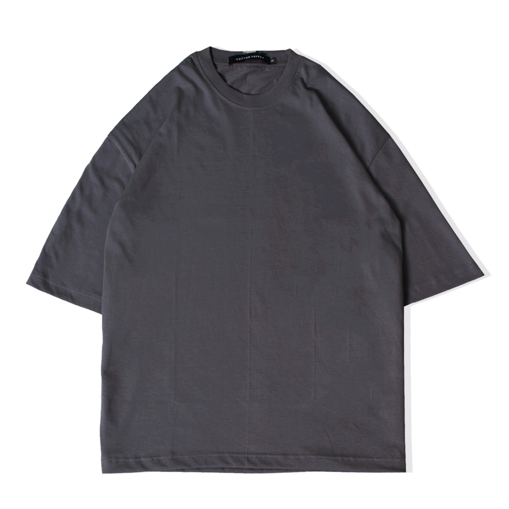 OVERSIZE TEES DARK GREY