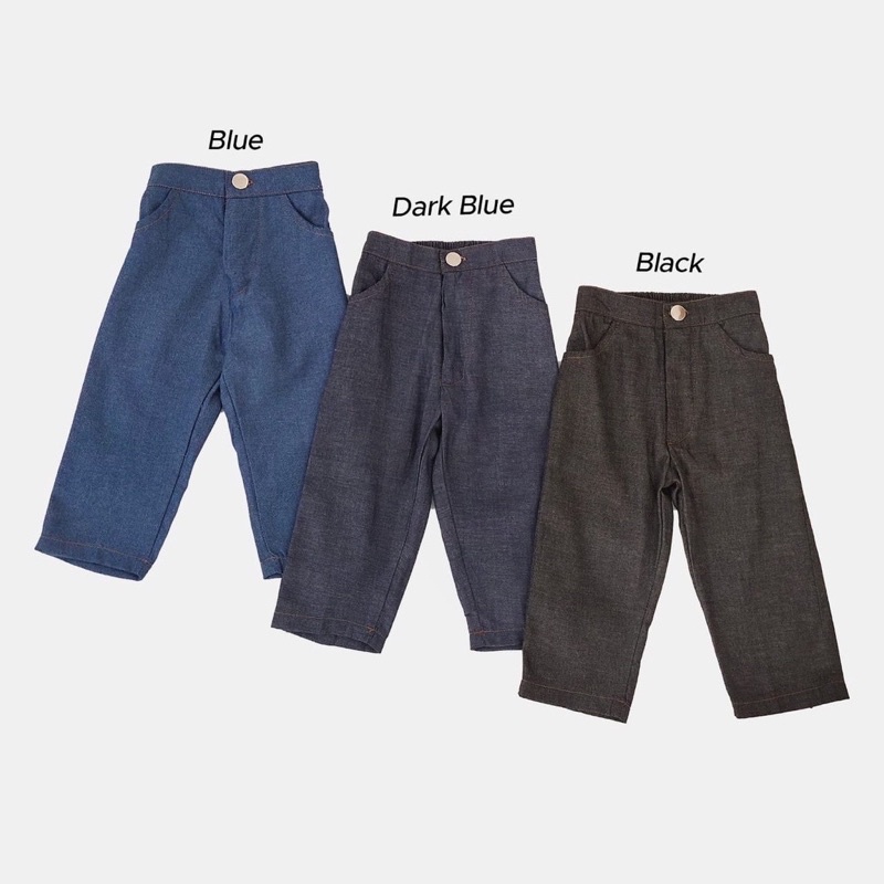 KIDDIEPODS - Denim Jeans Pants / Celana anak perempuan / Bawahan Anak perempuan 1-10 tahun