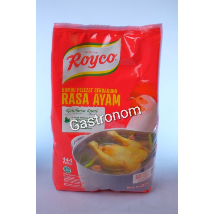 

Bumbu Pelezat Rasa Ayam Royco 1kg / Bumbu Serbaguna / kaldu ayam