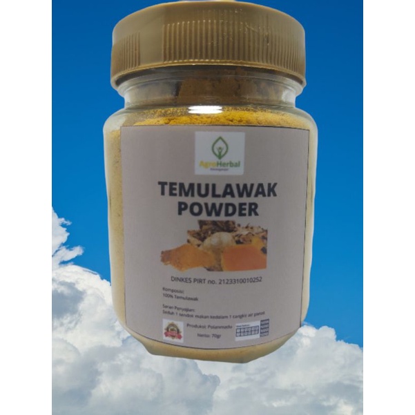 

TEMULAWAK BUBUK Original AHK 70gr