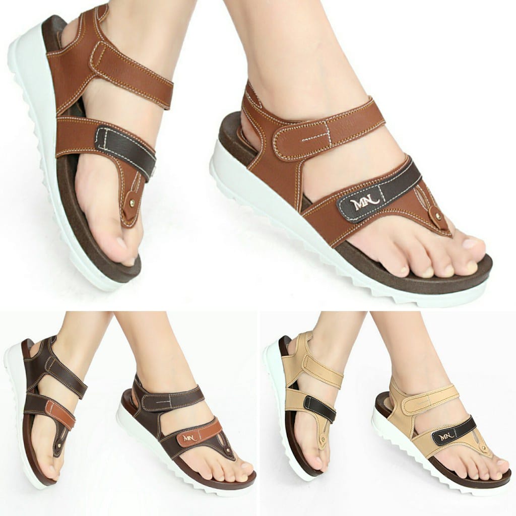 Sepatu Sandal Wanita Platform Jepit Mulan 1450