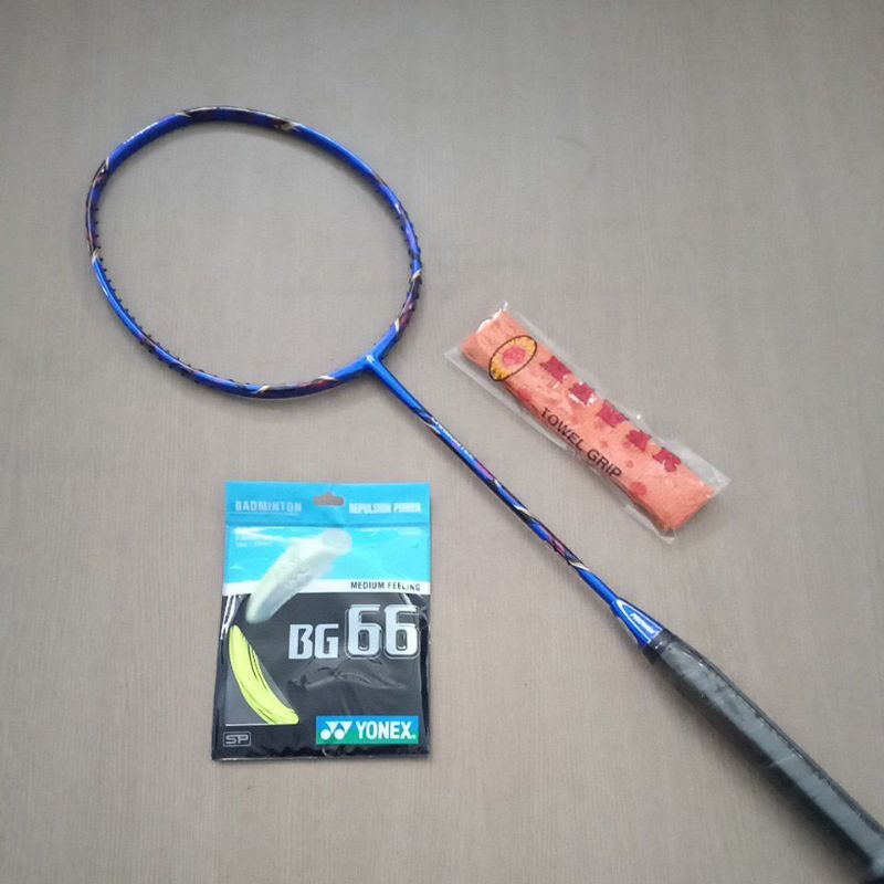 raket baru stok lama prowin carbotec 90 C tour