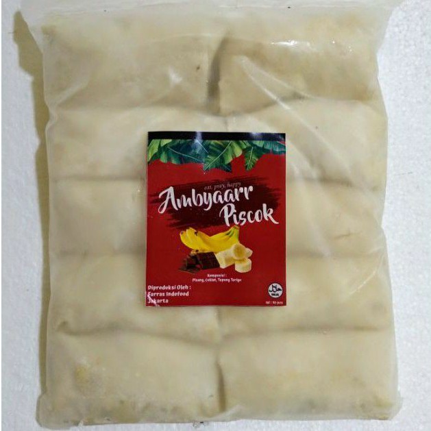 

Piscok jumbo isi 10 ambyar