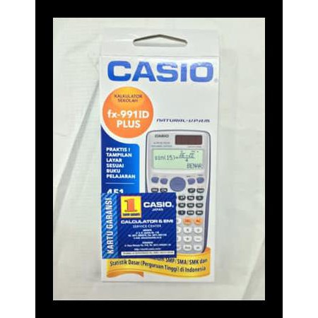 

Big Sale Kalkulator Casio Scientific Fx-991Id Plus Baru Fx-991 Id Plus Pelajar Barang Bagus