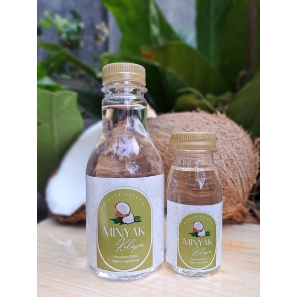 

Minyak Kelapa Asli 100% Literan