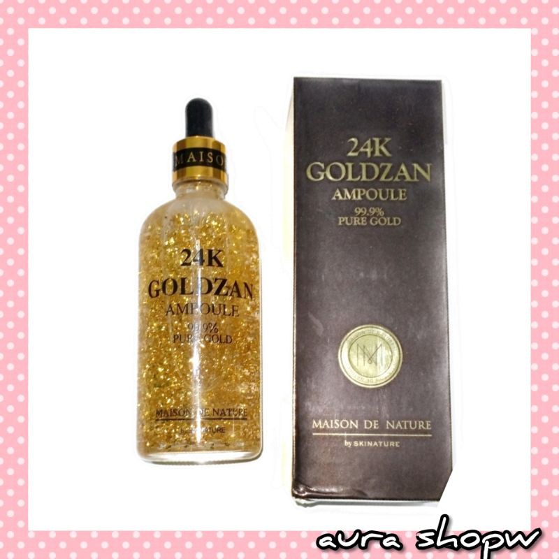 Cod Serum 24k Goldzen Ampoule Whitening Original Shopee Indonesia