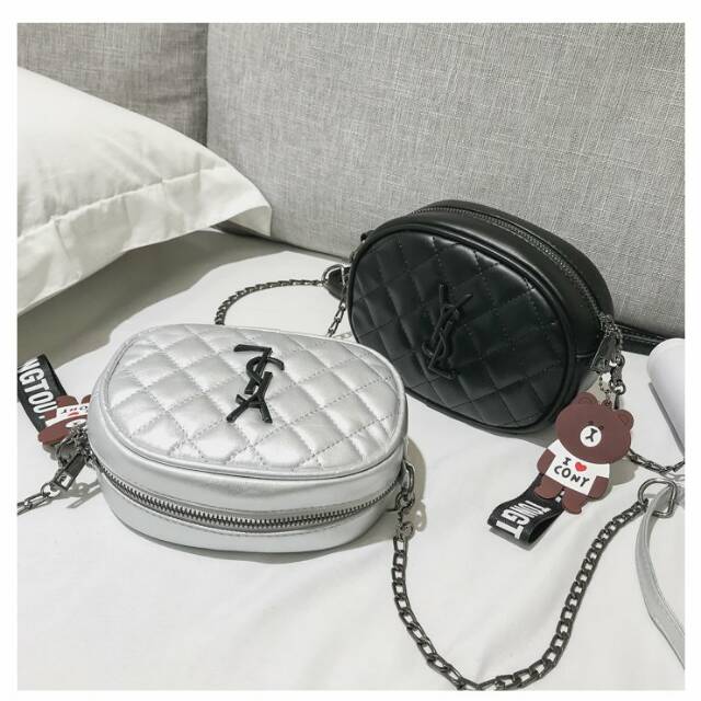 Tas Selempang CL1383 SS20210 Fashion Import Tas Wanita Mini Sling Bag