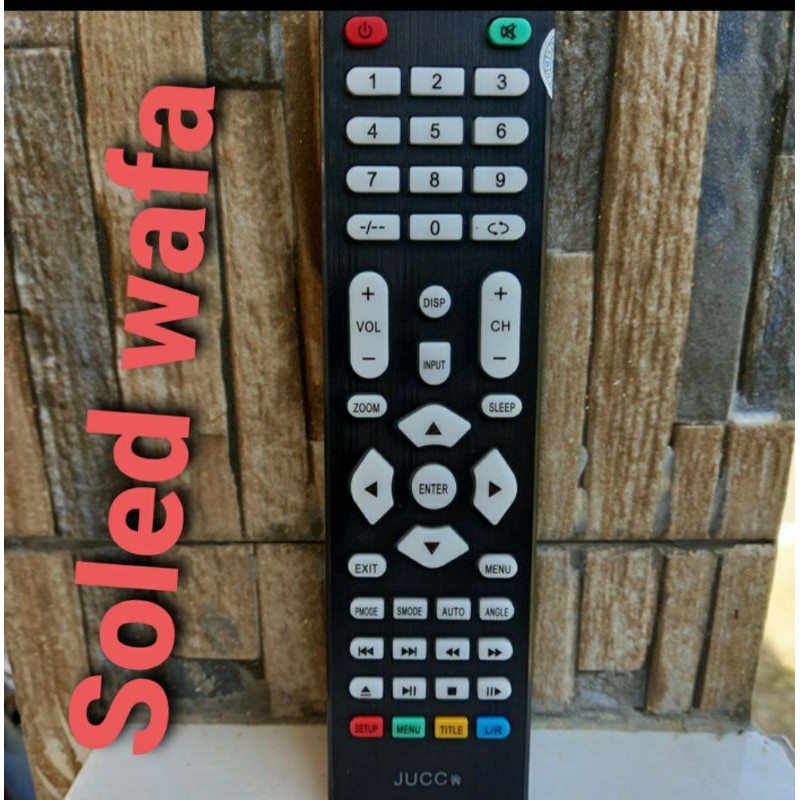 REMOTE REMOT TV JUCC AOYAMA CINA LED LCD SEPERTI ORIGINAL PANJANG