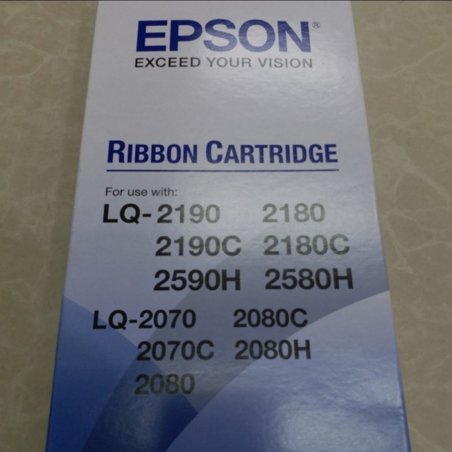 LQ 2190 2180 2590 2580 2070 2080 RIBBON CARTRIDGE EPSON ORIGINAL 100%