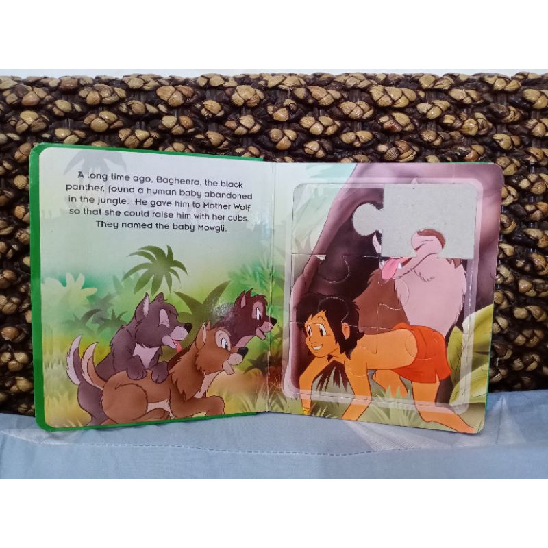 Jungle book Puzzle English edition 722. Brown Watson preloved children English book.