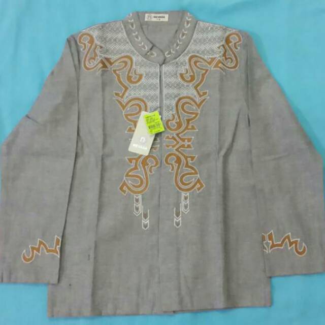 Baju koko lengan panjang anak laki-laki merk Nevada