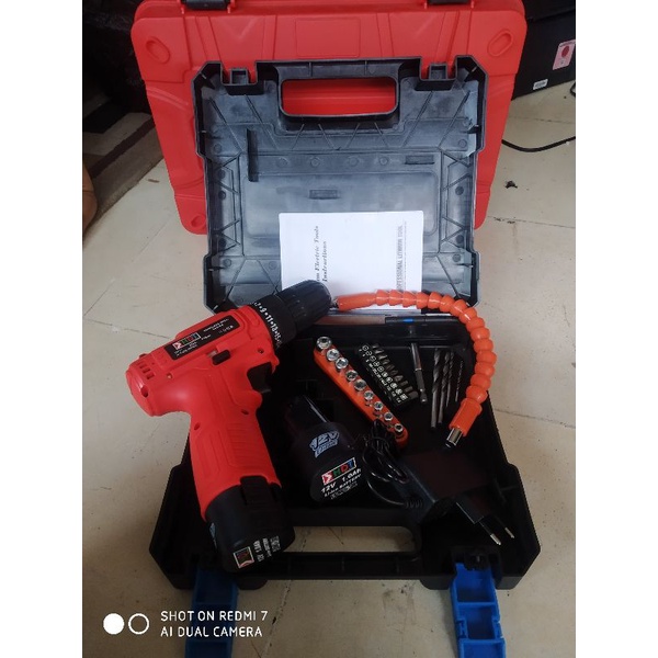 Mesin Bor Cas HDT 12V Cordless HDT CDD405