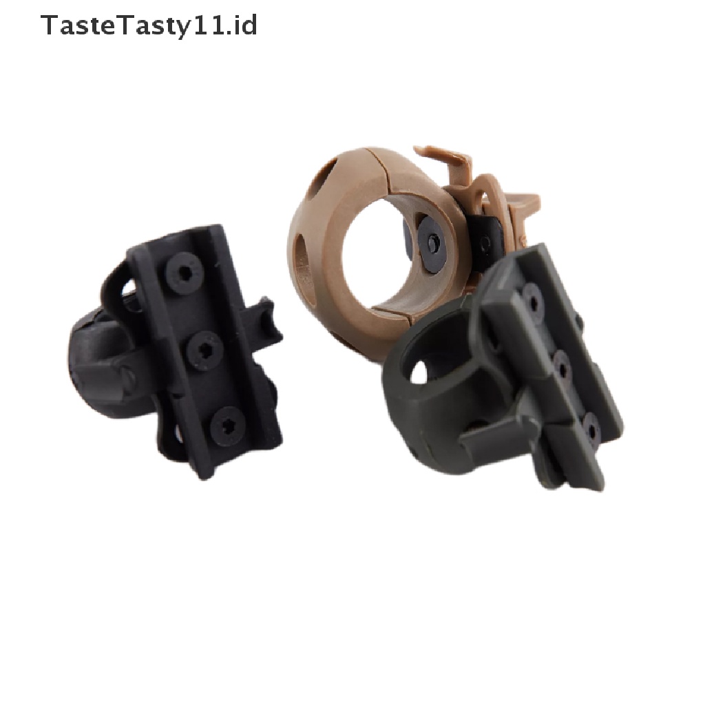 (TasteTasty) Holder Senter Kepala Taktis Untuk Helm Sepeda