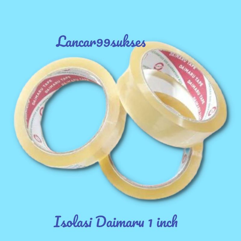 

Lakban bening 1 inch lakban daimaru