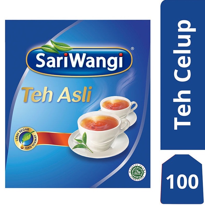 

B06 Sariwangi Teh Asli Isi 100 Teh Celup | Isi 100 Bag Gg054S