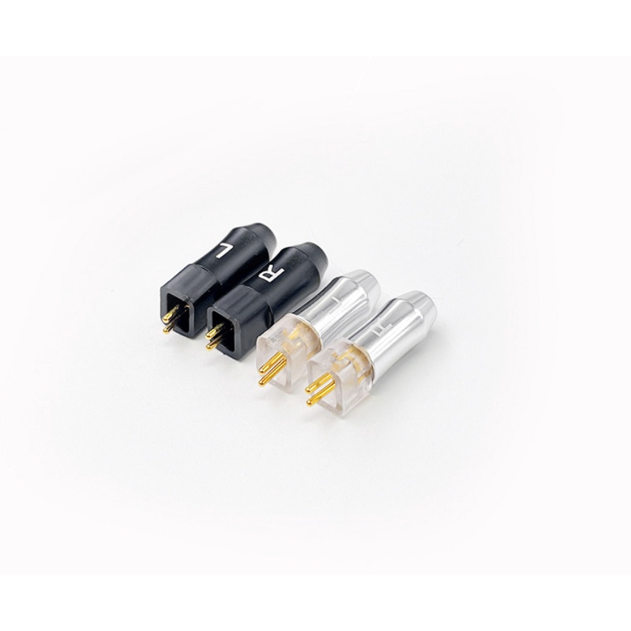 Konektor HIFI Bahan Tembaga Lapis Emas Ukuran 0.78mm Untuk Earbuds TFZ