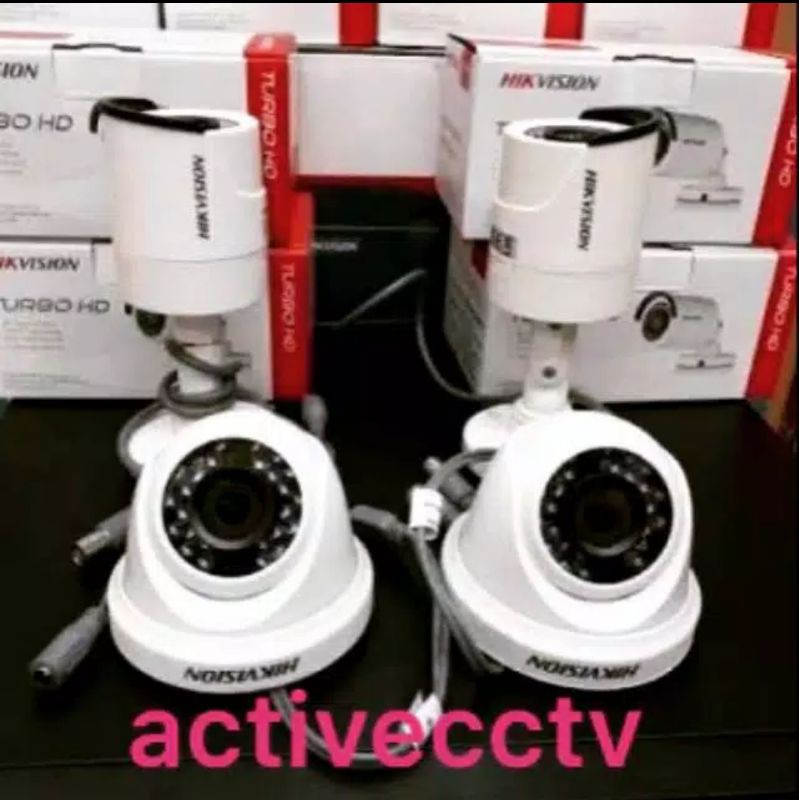 PAKET CCTV HIKVISION 2MP 4 KAMERA 4 CHANNEL