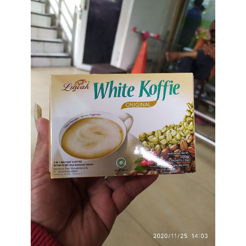 Luwak White Coffee Original 5's