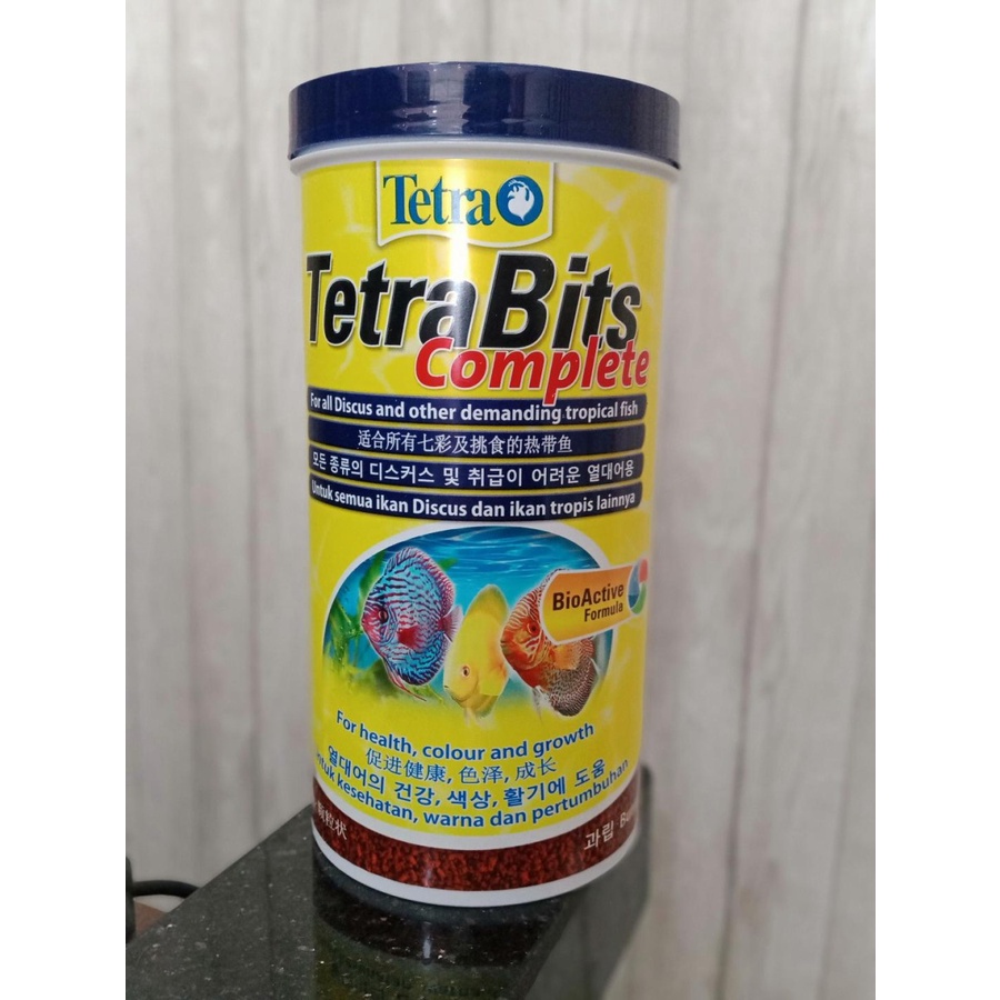 TETRA BITS COMPLETE 300 GR / 1000 ML MAKANAN IKAN / PAKAN IKAN