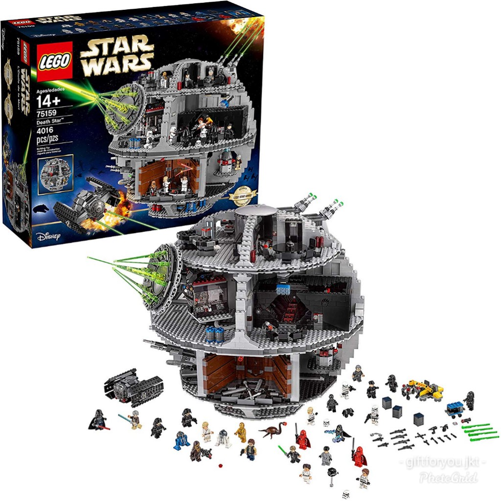 Jual Lego Star Wars Mainan Dewasa Anak Populer Death Star Space Station ...