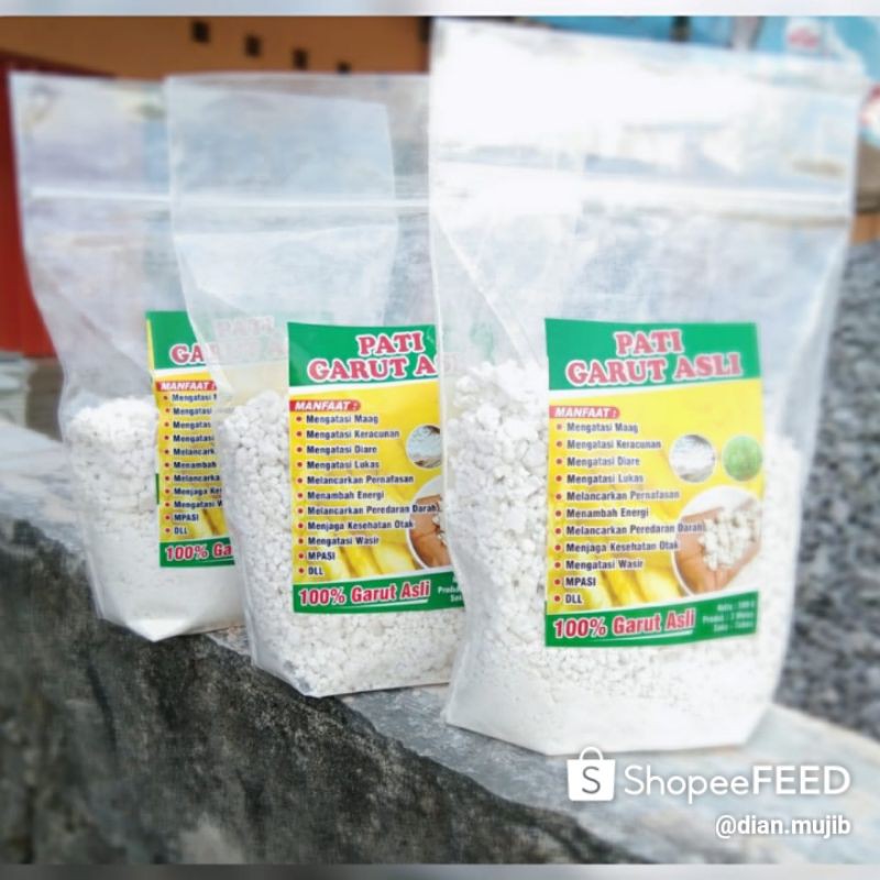 

Tepung Pati Jengkirut/garut