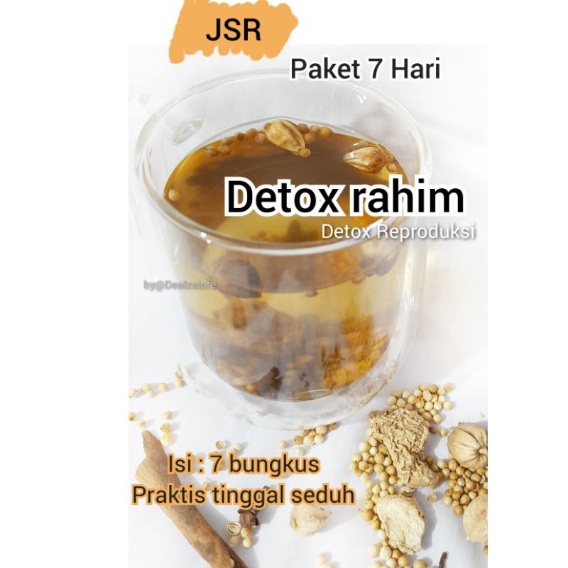 7 hari Pogram JSR Detox rahim isi 7 pcs