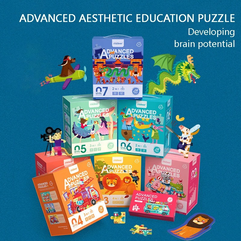 Mideer Advanced Puzzle Level Up