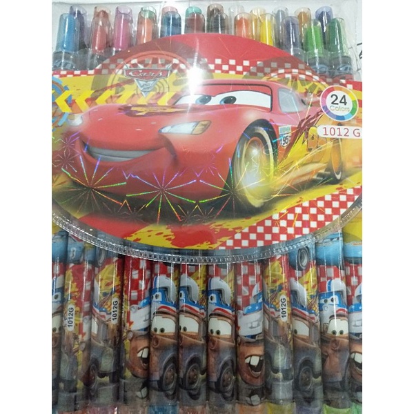 

Crayon Putar Karakter Panjang 17 cm / 24 pc