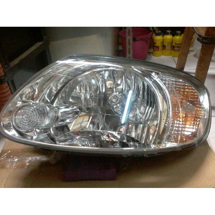 headlamp lampu besar depan mobil hyundai accent verna avega