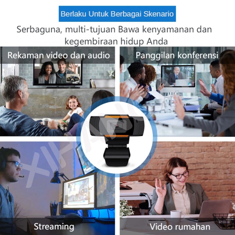 XIHANCAM 720p Camera Laptop Usb Webcam 1080p Camera Zoom Meeting Kamera Laptop Untuk Zoom Web Cam Ip Camera Usb Kamera Webcam Laptop With Mic Live Streaming Kamera Pc Komputer Desktop Kamera Laptop Usb Webcam Pc