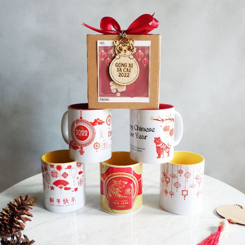 Hampers Imlek 2022 Hampers Sincia Mug Premium Mug Imlek Mug Terbaru