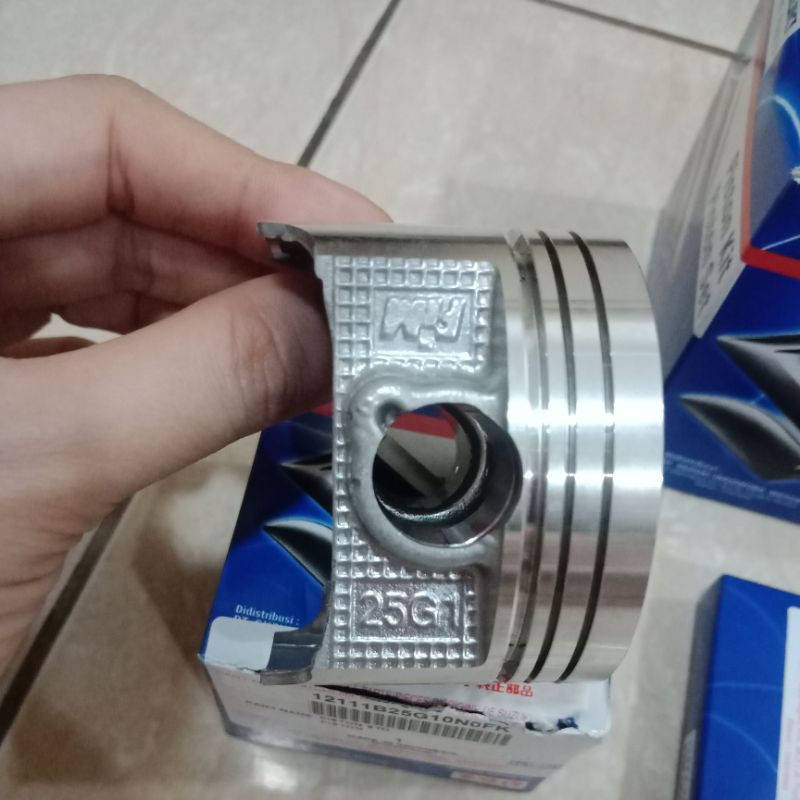 PISTON RING SEHER KIT SATRIA FU 150 KARBU SIZE STANDAR STD ORIGINAL ORI ASLI SUZUKI SGP 12100-25G10-0F0-6