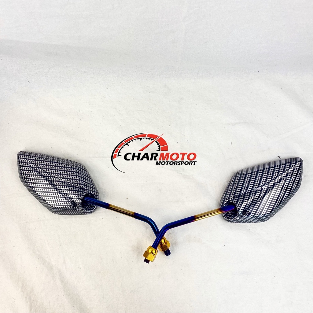 SPION X1 HONDA VARIO BEAT SCOOPY MIO NUOVO GENIO DLL PNP CARBON KARBON TWOTONE / CHARMOTO