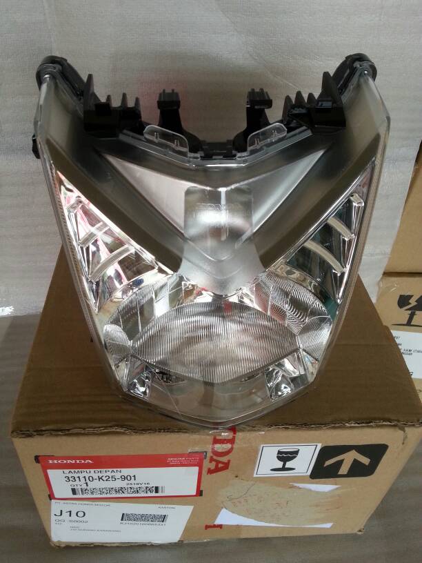 REFLEKTOR BEAT FI LAMPU DEPAN BEAT FI ORI ASLI HONDA 33110-K25-901