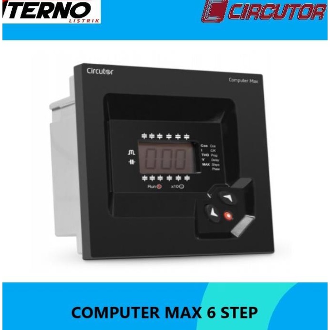 Power Factor Regulator Computer Max 6 Step Circutor