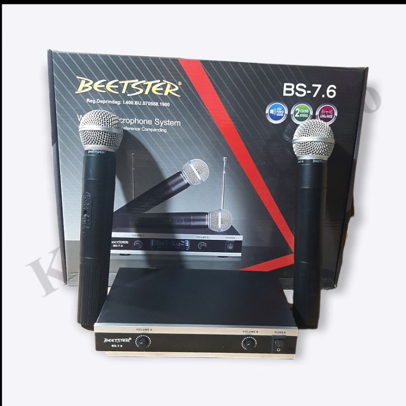 MICOPHONE WIRELESS 2 HANDLE BESTAR