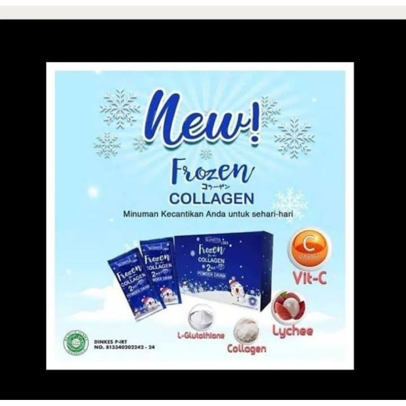 DRINK POWDER FROZEN COLLAGEN SKINISTA ORIGINAL BPOM