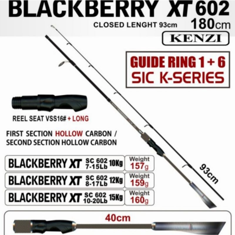 JORAN PANCING KENZI BLACKBERRY XT 602 .... 10 - 20 LB