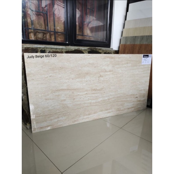 GRANITE LANTAI 60X120 JUDY BEIGE / VALENTINO GRESS / GLOSSY