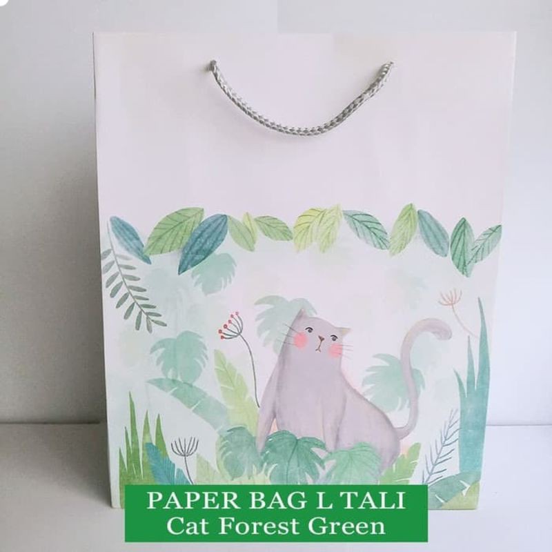 

Paper Bag Tali Motif / Tas Kertas Kado / Tas Ultah- L Character 2