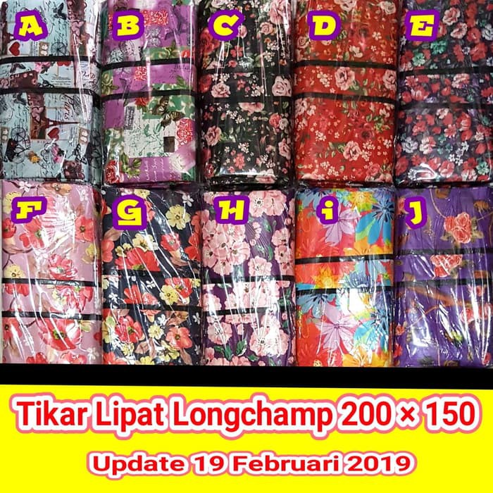 Terbaru Tikar lipat Longchamp