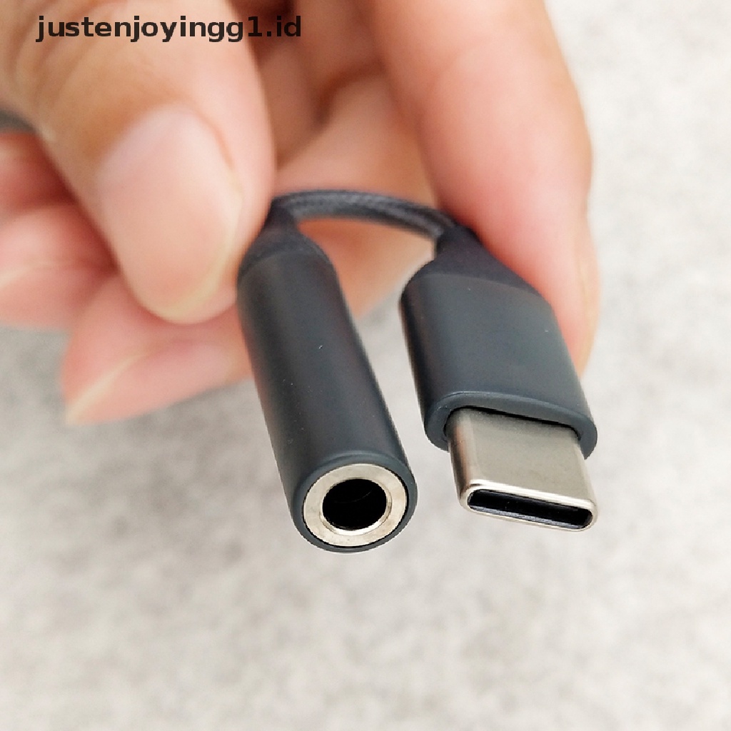 Justenjoyingg1.id / Tipe-C 3.5 Jack Audio Aux USB Ke 3.5mm Untuk Headphone