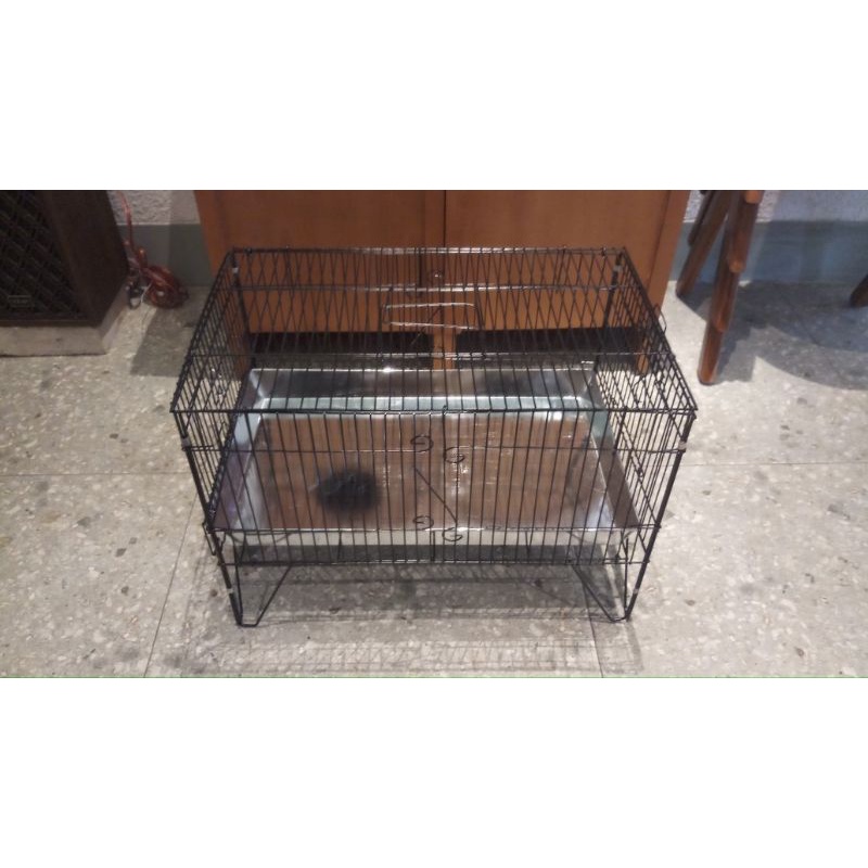6 PCS KANDANG PAGAR ANJING KUCING KURA KURA KELINCI SIZE 60X60-PEMANDIAN BURUNG
