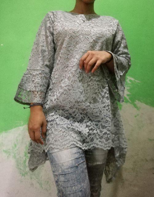 Couple Pinkan Silver/batik/brukat/baju Kondangan