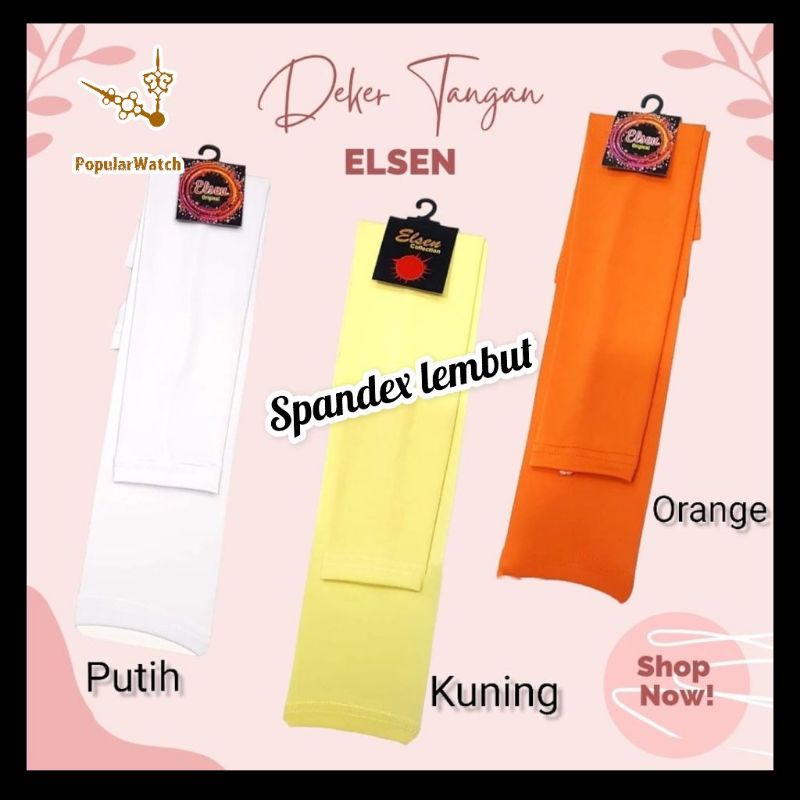 COD! READY manset tangan hijab trendy elastis/Handsock ELSEN bahan dijamin lembut