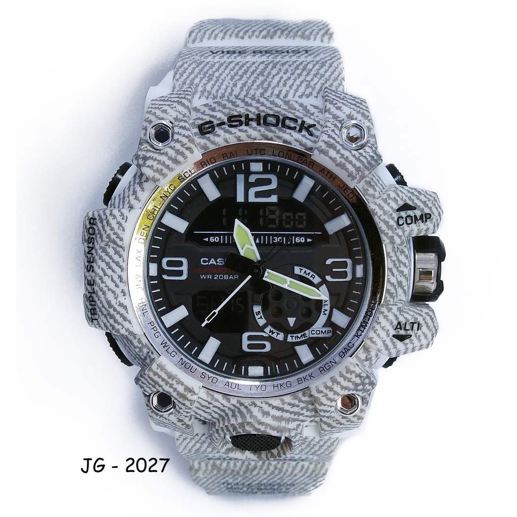 COD PROMO !!! JAM TANGAN DUALTIME PRIA G-SHOCK JG-2027