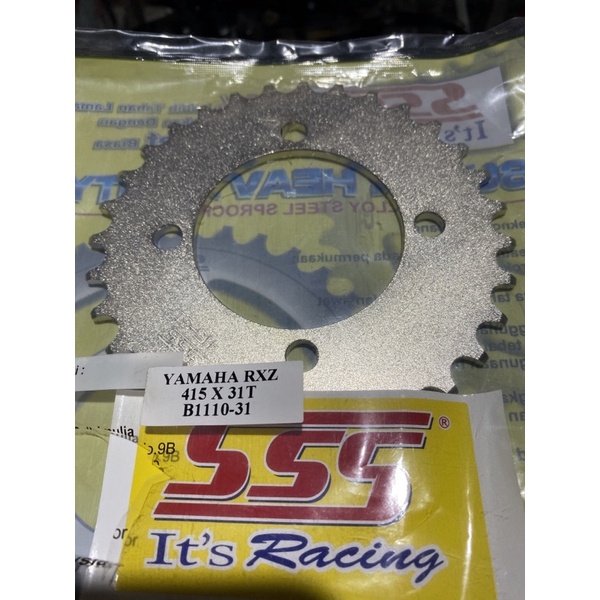 Gir Gear SSS Tripel S Belakang Yamaha Rx z king Jupiter Mx Vega 415 x 30 31 33 34 35 36 37 38 39 40-31