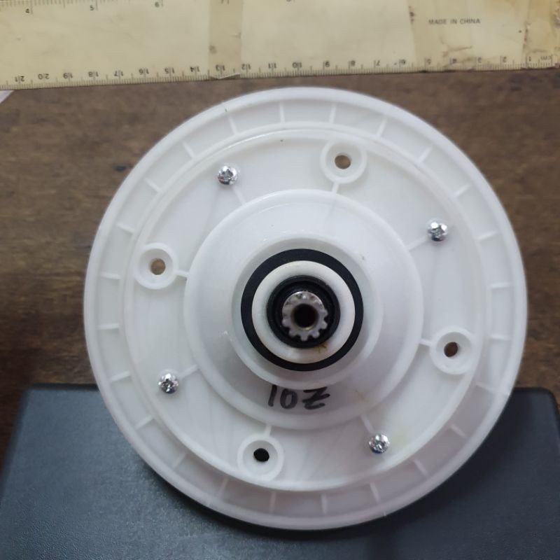 Gearbox AS mesin cuci Polytron pulley besar