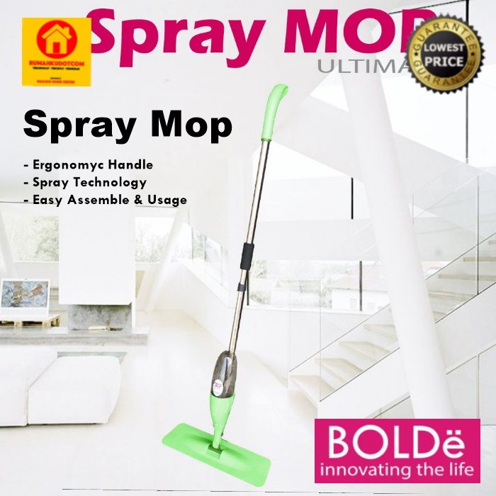 PEL LANTAI BOLDE SPRAY MOP - PEL LANTAI DENGAN SEMPROTAN - ALAT PEL LANTAI SPRAYMOP ULTIMA - BOLDE